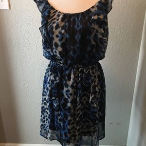 Beautiful DKNY lined leopard/ cheetah print dress